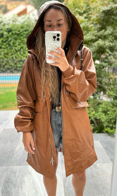 Trench Cuero Helsinki Camel