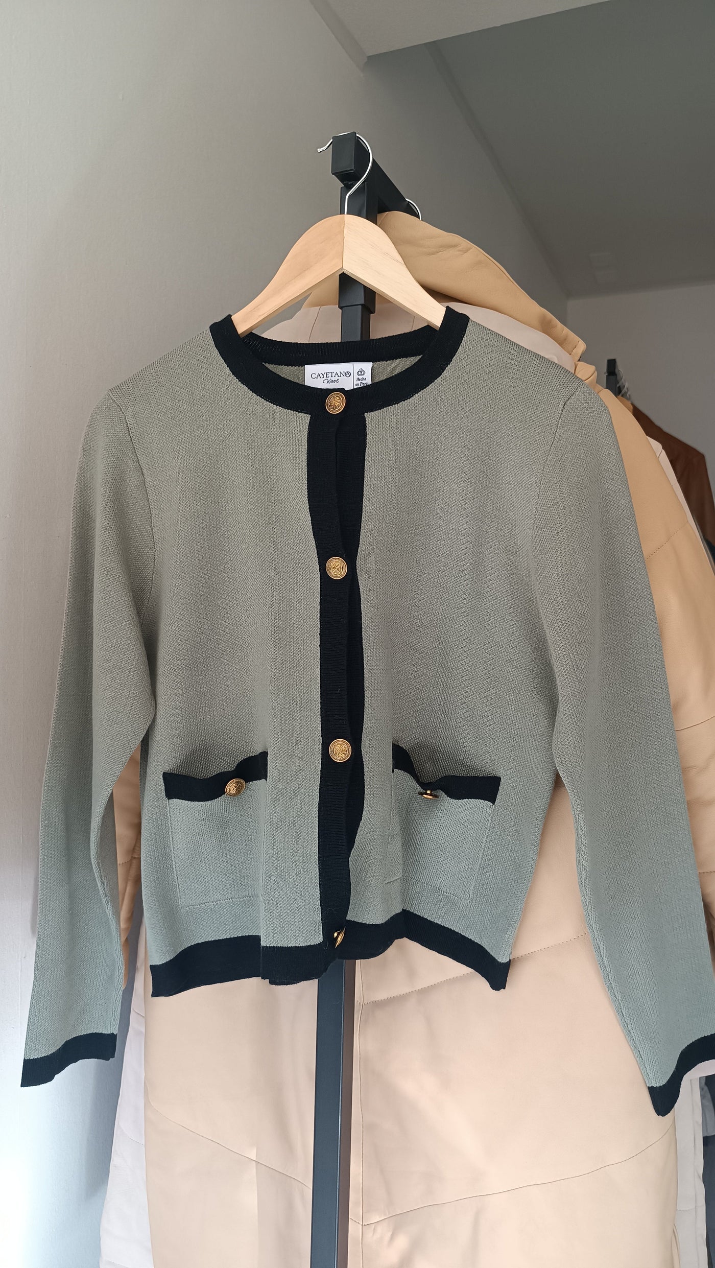 Charlotte Cocooning Cardigan Green 