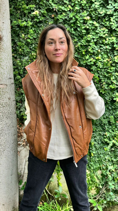 Parka Cuero Canberra Camel