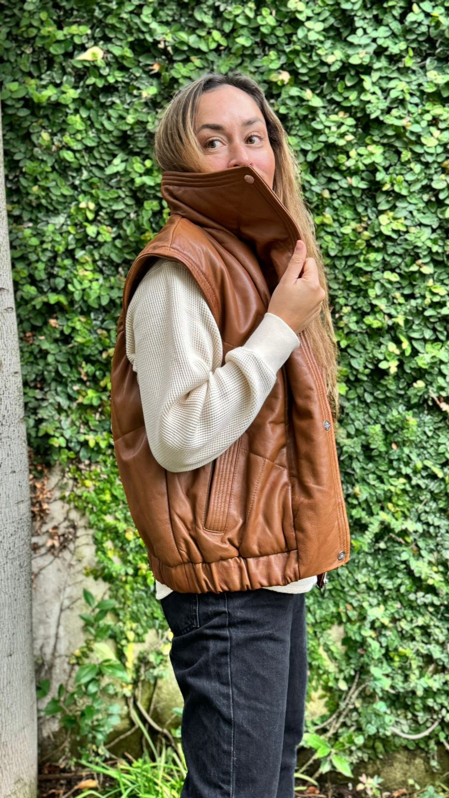 Parka Cuero Canberra Camel